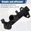 3F1Z-8548-AC Engine Coolant Water Outlet with Sensor for  2009-2003  2006 Mercury 2009-2003 6