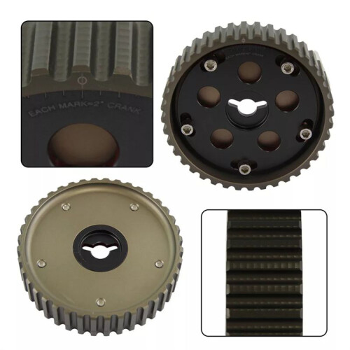 1Pair 30mm Adjustable Cam Gears Kit for  Swift  G13B Engine Cam Pulley