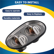 Truck Cooling Thermostat with Gasket for L P G R T S Series DC9 DC13 Truck 1545904 1935712