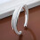 925 Silver Adjustable Cuff Bracelet for Women 3