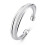 925 Silver Adjustable Cuff Bracelet for Women 5