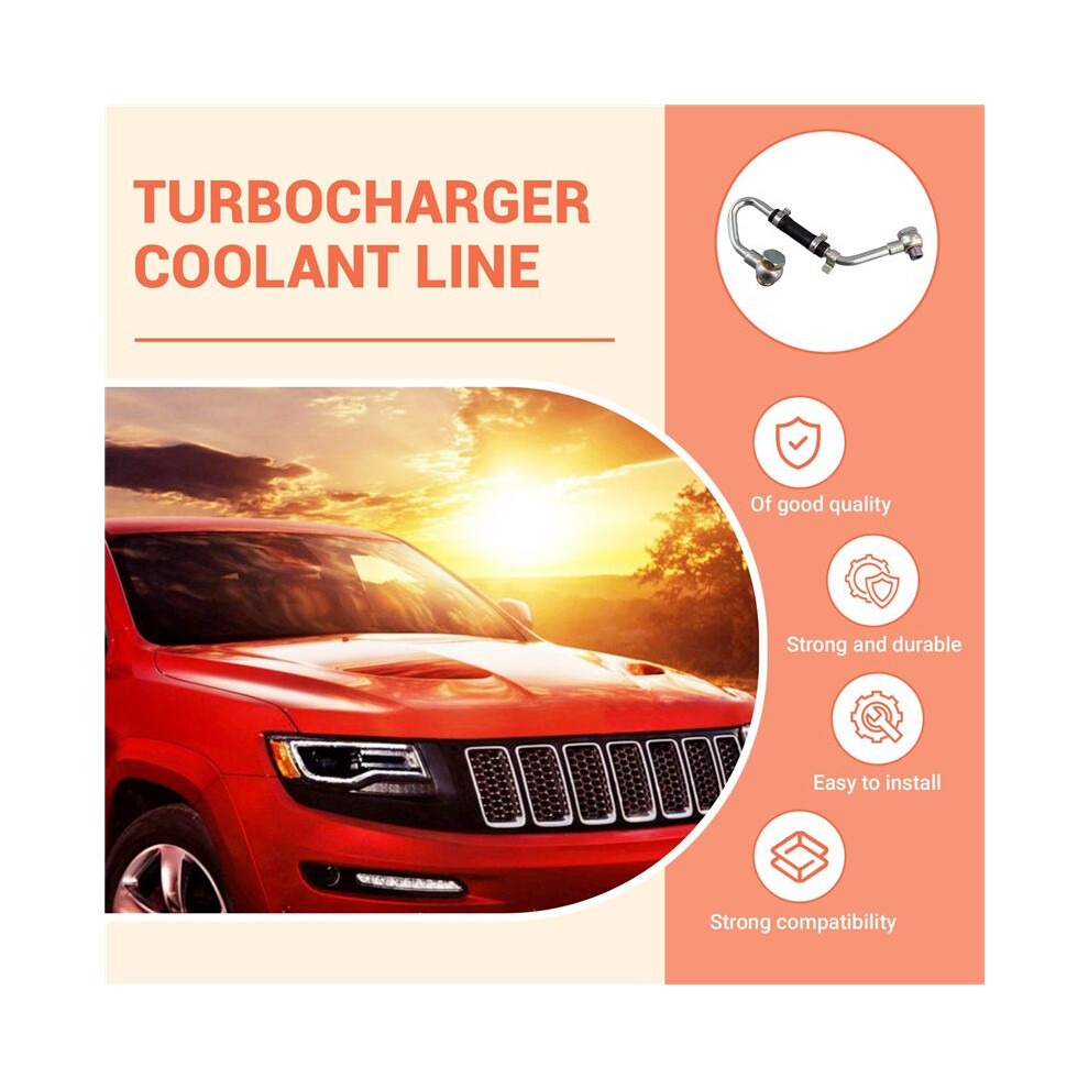 Turbocharger Coolant 68544932Aa 68211220Aa,68242889Aa For Ram 1500 Grand Cherokee 3.0L Turbo Water Feed Tube 6031244196871