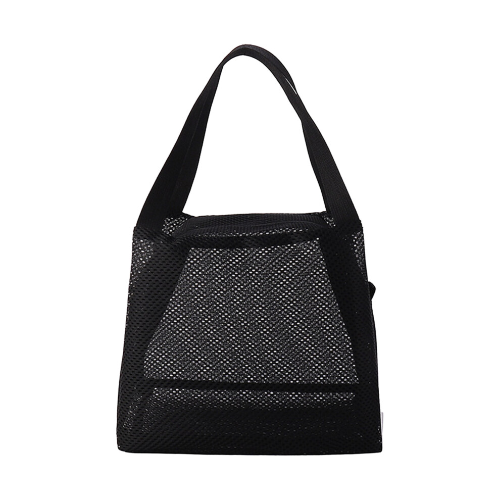 Dachuang Beauty (Black) Travel Makeup Bag With Handle - Reusable & Compact