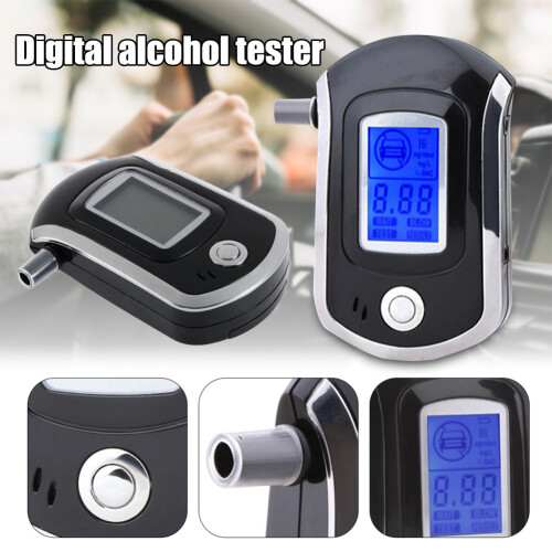 AT6000 Portable Alcohol Tester with LCD Backlight
