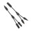 Solar Connectors Y Branch Parallel PV Adapter Cable Wire Plug Tool Kit for Solar Panel(M/FF+F/MM) 4
