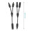 Solar Connectors Y Branch Parallel PV Adapter Cable Wire Plug Tool Kit for Solar Panel(M/FF+F/MM) 6