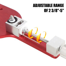 Oil Filter Cutting Tool 2 3/8-5 Inch Aluminum Alloy Automotive Accessory