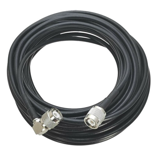Plugue Macho RG58 TNC para Plugue Macho TNC Conector de Ângulo Reto RF Jumper Pigtail Cable