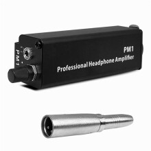 PM1 Professional Headphone Amplifier Converter XLR to 3.5MM Audio Interface Portable HIFI Headphone Amplifier