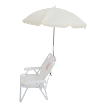 Kids Beach Chair with Umbrella, Foldable Portable, 60KG Capacity