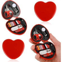 2 Pieces Mini Travel Sewing Kit, Portable Travel Sewing Supplies