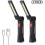 2 Pieces Led Work Light Led Torch Work Light Rechargeable Led Workshop Light Inspection Lamp Flashlight Magnetic Base 5 Modes For Garage, Ca 1
