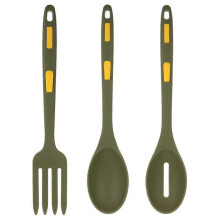 Silikon-Kochgabel- und Pastalöffel-Set – Antihaftbeschichtete, hitzebeständige Küchenutensilien für müheloses Kochen und Servieren
