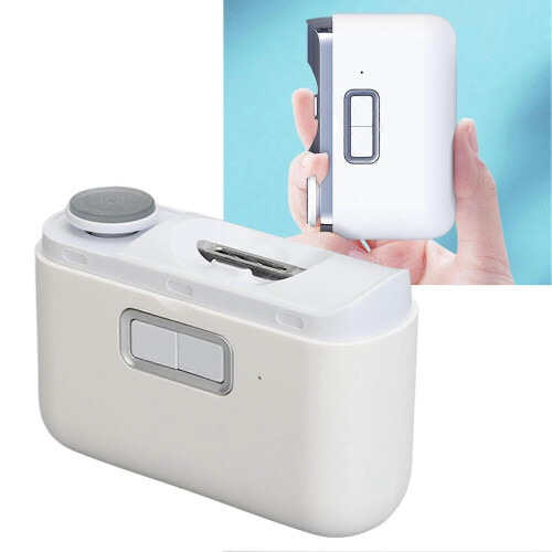 2 In 1 Electronic Nail Clipper Automatic Multi Function Nail Polish Clipper for Elderly Children