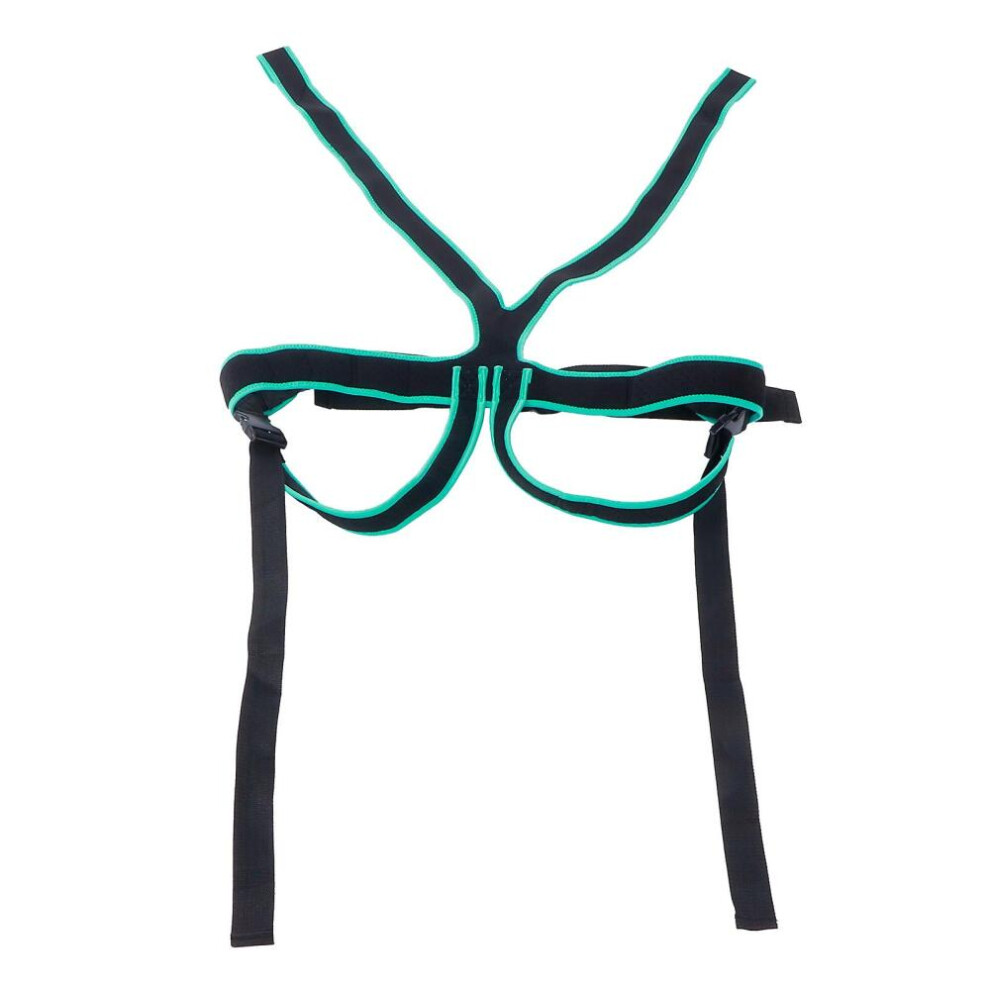 Adjustable Wheelchair Safety Harness Strap Belt Bands for Manual /Electric Wheelchair Elderly