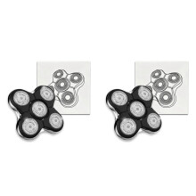 2x náhradná holiaca hlavica vhodná pre holiaci strojček Remington Balder Pro Head XR7000, XR1500, XR1501 pre holiace mužov