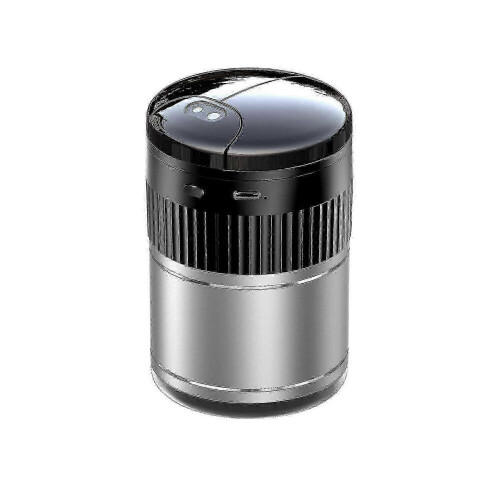 Ashtray Automatic Opening Closing Infrared Sensor USB Rechargeable Smokeless Light-Sensitive Mirror Ashtray Interior Accessory 25-26