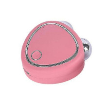 (rosa) Microcorriente V, instrumento de belleza para masaje facial adelgazante y lifting facial