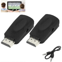 TV-Streaming-Gerät, HDMI-Konverter, drahtloser Display-Adapter, 1080p-WLAN-Bildschirmspiegelungs-Streaming-Empfänger für PC/TV/Projektor (FP