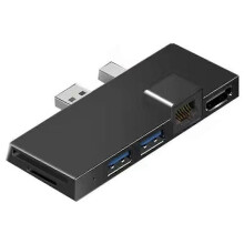 Voor Microsoft Surface Pro 4/5/6 dockingstation HDMI-compatibele pc-schermprojectie 100M Ethernet-poort USB3.0-adapter, A