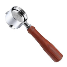 Portafiltro senza fondo da 51 mm a 3 orecchie per CASABREWS CM5418 CM3700 con cestello doppio in acciaio inossidabile