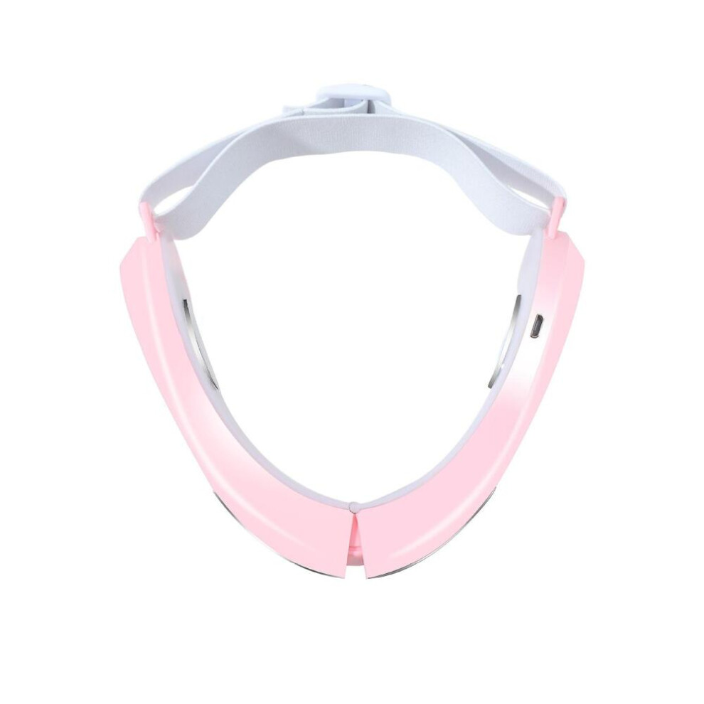 Facial Slimming Massager Pink 400mAh Lithium Light Therapy Device
