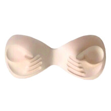 Bra Pads Inserts Breast Lifter Washable Comfortable for Bikini Top Swimwear 28cm Pale Mauve
