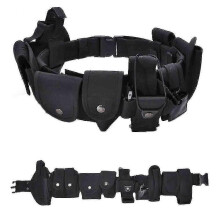 Law Encompatiblecement Utility Tactical Belt Multifunctional Outdoor Training Belt Bag Hiking Belt Patrol Military Waist Pack