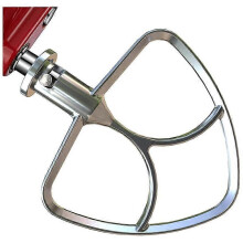 Flacher Edelstahl-Rührbesen für KitchenAid 4,5-5 QT Küchenmaschinen, Zubehör, Ersatzteil, ohne Beschichtung