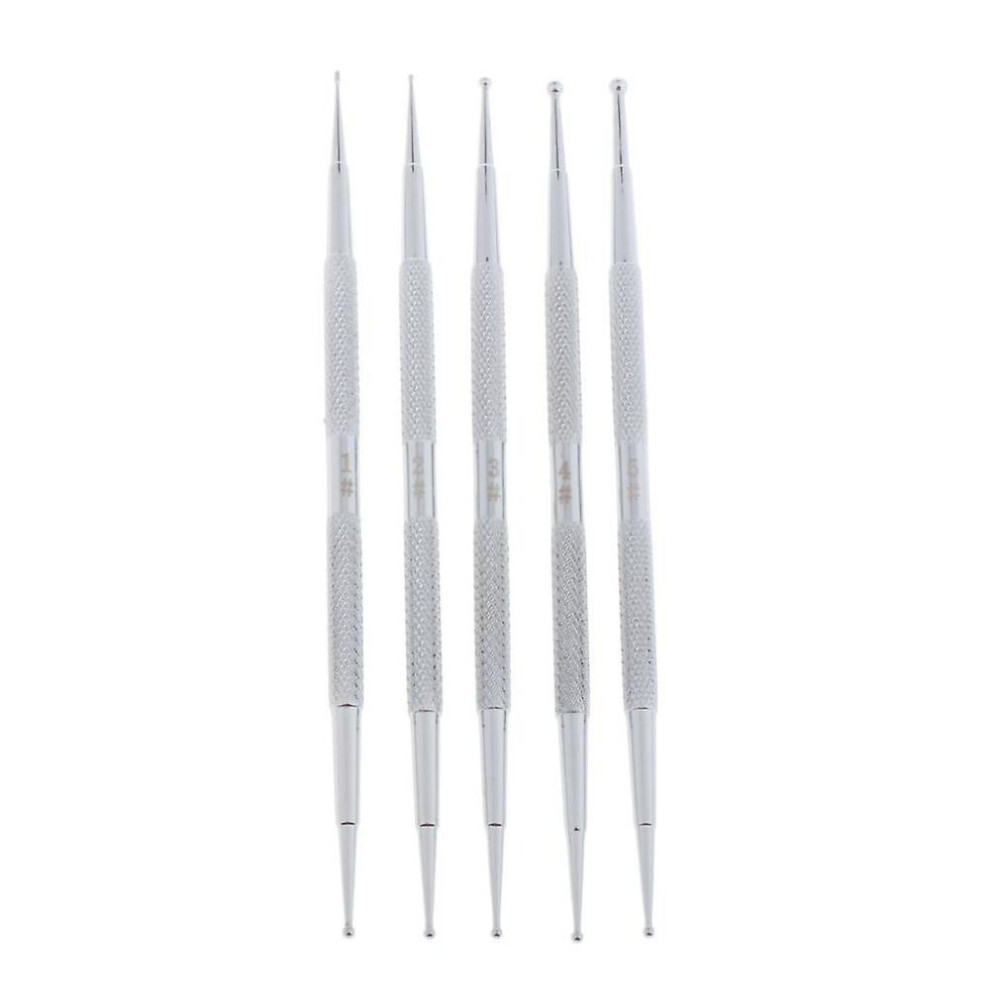 2-Way Nail Dotting Pen Acrylic UV Gel Painting Sticks Drawing Manicure Tools