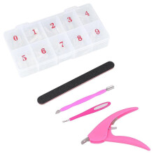 Maniküre-Werkzeuge, einfache und langlebige Maniküre-Werkzeuge, 2-teiliges Set für die Nagelpflege