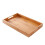 Μπαμπού Ψωμιά Δείπνου Πιάτα Δίσκος με Φρούτα Μπαμπού Επιδόρπια Σνακ Πιάτα Πιά 1