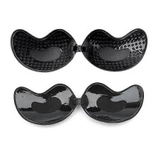 (Mixed 2pcs)Reusable Silicone Bust Nipple Cover Pasties Stickers Mango Breast Self Adhesive Invisible Bra Lift Tape Push Up Strapless Bra