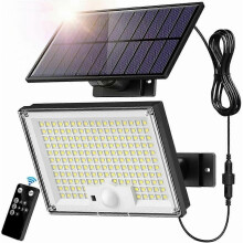 172 LED 300W Solar Powered Motion Sensor Light Outdoor Waterproof Smart Charging Wall Lamp Edition 0919