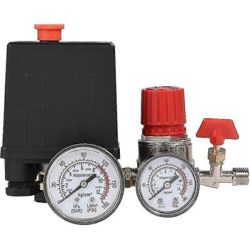 Air pump switch controller assembly four-hole pressure regulating valve