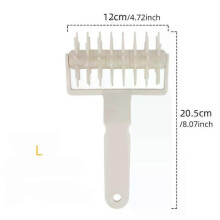 (L)Pizza Roller Pin Pizza Cookies Baking Tools Plastic Dough Roller Pastry Pie Needle Wheels Cutter Sewing Machine Bread Hole Punch