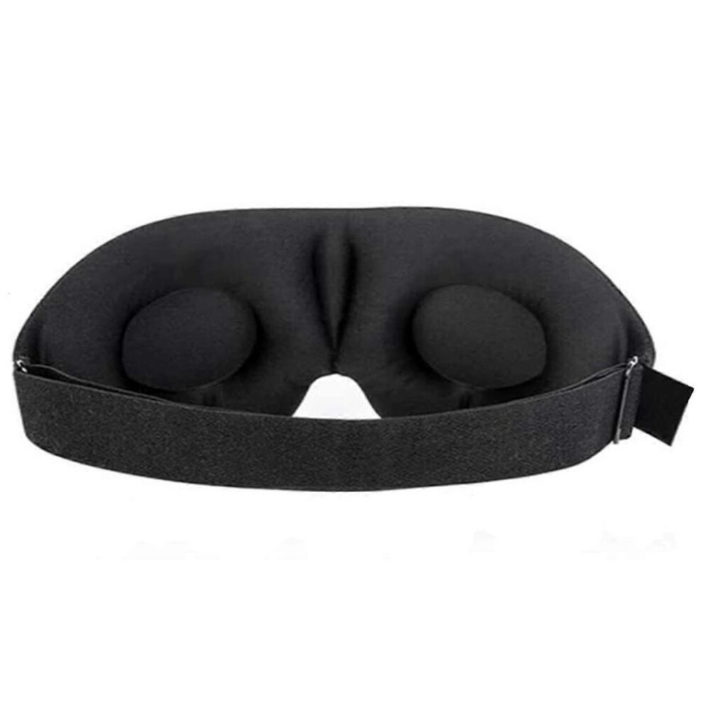 Light Sleep Mask With 3D Contoured Fit And Memory Foam Comfort, Blocking Eye Mask For Travel