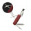Portable Multi-Function Nail Clippers Stainless Steel for Nail Cutting 2Pcs Red 1