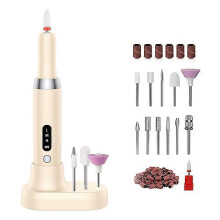 K16 Tragbares elektrisches Nagelfräser-Set für Maniküre und Pediküre, Polieren und Gelentfernung