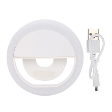 Mini-Selfie-Ringlicht – Zusätzliche Beauty-Lampe für Livestreams und perfekte Nacht-Selfies