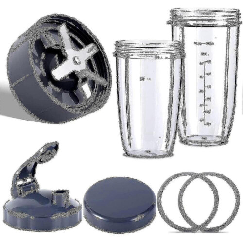 Κιτ αντικατάστασης μπλέντερ για Nutribullet 600W 900W PRO - Περιλαμβάνει λεπίδες και στεγα