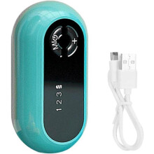 Slaaphulpmiddel, USB oplaadbaar, draagbaar slaapinstrument voor volwassenen, verbetert de slaap (blauw), slaaphulpmiddel (groen)