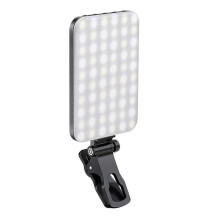 Selfie Light,60 Led Rechargeable Phone Light Clip, 3 Lights & Infinite Adjustment Modes, 2000mah Selfie Light For Iphone Tiktok,Brand Ne