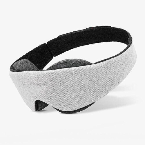 Sleep mask with light blocking and zero eye pressure, comfortable and adjustable sleep aid.-HX