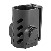 Tactical Flashlight Holder 360-Degree Rotating Tactical Flashlight Holsters Flashlight Pouch Black Color