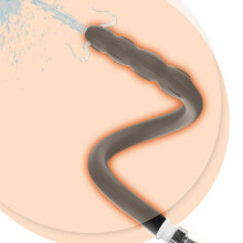 Clistere intimo in silicone da 51 cm per donne e uomini, tappo per la pulizia dei rapporti sessuali e dell'intestino, doccia vaginale