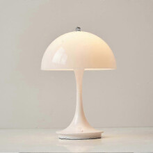 Bezdrátová LED stolní lampa s nastavitelným jasem, noční světlo v retro stylu pro váš domov