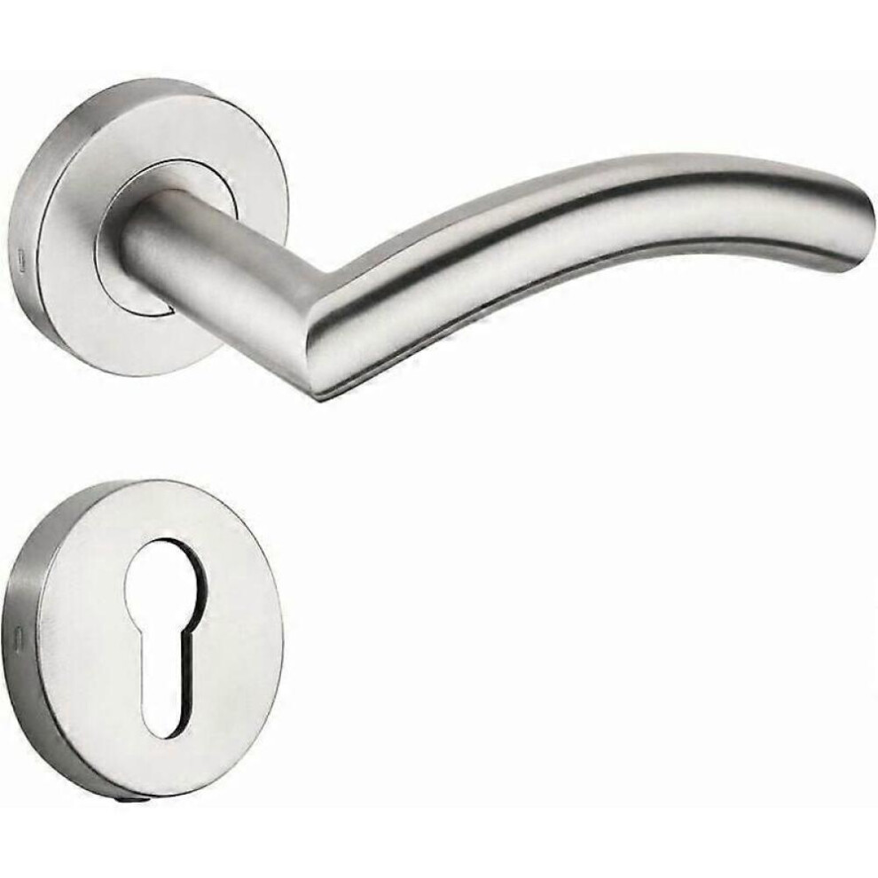 1 Door Door Handle Set Stainless Steel Door Handles Handle Door Door Handle Interior Door Handle With Rosette 9361375608897
