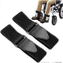 Wheelchair Leg Support Harness with Foot Rest Straps for Elderly and Dementia Patients