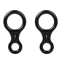 Mountaineering equipment Descent equipment rig rig 35kn descent device for rescue people with large bending ears for climbing, deceleration